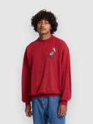 Volcom Fa JJ Villard Crew Tröja lifeguard red