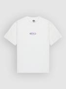 Quiksilver Flowers Surfing T-Shirt snow white