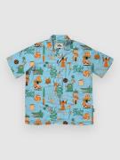 The Dudes European Fantasy Blue Hawaiian Skjorta multicolor