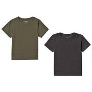 Minymo 2-Pack Basic T-shirts Beetle 80 cm (9-12 mån)