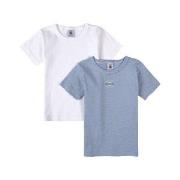 Petit Bateau 2-Pack T-shirtar Blå 8 år