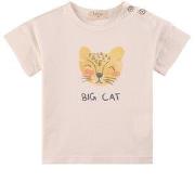búho Big Cat T-shirt Gräddvit 6 mån