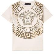 Versace Medusa Print T-shirt Vit 8 år