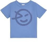 Wynken Logo T-shirt Basket Blue 2 år