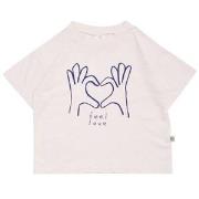 Wynken Feel Love T-shirt Chalk 2 år