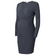 Esprit Maternity Dress Nursing LS Dark Grey XL *7. Mammakläder