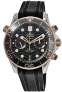 Omega Herrklocka 210.22.44.51.01.001 Seamaster Diver 300M Svart/Gummi