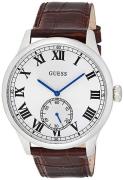 Guess Herrklocka W1075G4 Vit/Läder Ø44 mm