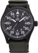 Orient Herrklocka RA-AC0H02N10B Pilot Svart/Textil Ø42.4 mm