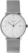 Junghans 27/4002.46 Max Bill Vit/Stål Ø38 mm