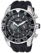 Invicta Herrklocka 26314 Speedway Svart/Gummi Ø50 mm