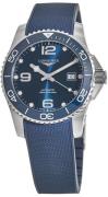 Longines Herrklocka L3.781.4.96.9 Hydroconquest Blå/Gummi Ø41 mm