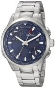 Nautica Herrklocka NAPSHG003 Multifunction Blå/Stål Ø44 mm