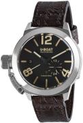 U-Boat Herrklocka 8893 Classico Svart/Läder Ø42 mm