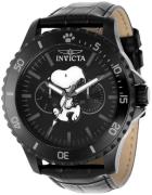 Invicta Herrklocka 38637 Character Svart/Läder Ø48 mm