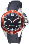 Hamilton Herrklocka H77725335 Svart/Gummi Ø42 mm