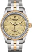 Tudor Damklocka M53023-0023 Glamour Date Gulguldstonad/Gulguldtonat