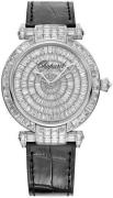 Chopard Damklocka 384240-1001 Imperiale Silverfärgad/Läder Ø40 mm