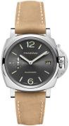 Panerai PAM00755 Luminor Grå/Läder Ø38 mm