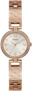 Guess Damklocka GW0112L3 Mini Silverfärgad/Roséguldstonat stål