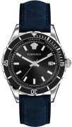 Versace Herrklocka VE3A00220 Hellenyium Svart/Läder Ø42 mm