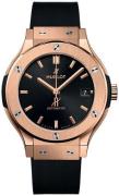 Hublot 565.OX.1480.RX Classic Fusion Svart/Gummi Ø38 mm