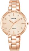 Lorus Damklocka RG240VX9 Ladies Rosa/Roséguldstonat stål Ø32 mm