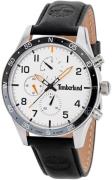 Timberland Herrklocka TDWGF2100501 Chicopee Vit/Läder Ø46 mm