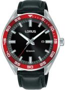 Lorus Herrklocka RH941NX9 Sports Svart/Läder Ø44 mm