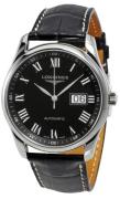 Longines Herrklocka L2.648.4.51.7 Master Svart/Läder Ø40 mm