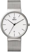 Obaku Herrklocka V153GDCIMC Klar Vit/Stål Ø40 mm