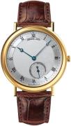 Breguet Herrklocka 5140BA-12-9W6 Classique Silverfärgad/Läder Ø40