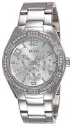 Guess Damklocka W0729L1 Luna Silverfärgad/Stål Ø40 mm