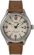 Timex 99999 Herrklocka TW2R38600D7 Antikvit/Läder Ø42 mm