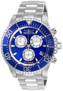 Invicta Pro Diver Herrklocka 26847 Blå/Stål Ø47 mm