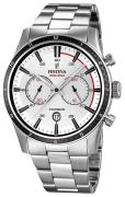 Festina Sport Herrklocka F16818-1 Silverfärgad/Stål Ø44 mm