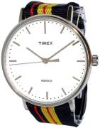 Timex 99999 Herrklocka ABT524 Vit/Textil Ø41 mm