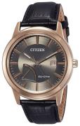 Citizen 99999 Herrklocka AW7013-05H Grå/Läder Ø40 mm