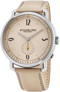 Stührling Original Symphony Herrklocka 857.02 Beige/Läder Ø42 mm