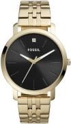 Fossil 99999 Herrklocka BQ2416 Svart/Gulguldtonat stål Ø44 mm