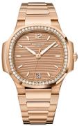 Patek Philippe Nautilus Damklocka 7118/1200R/010 Roséguldstonad/18