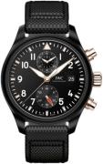 IWC Pilots Herrklocka IW389003 Svart/Textil Ø44 mm