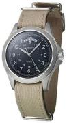 Hamilton Herrklocka H64451863 Khaki Svart/Stål Ø40 mm