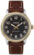 Timex Herrklocka TW2R22900 Svart/Läder Ø40 mm