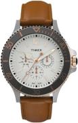 Timex Herrklocka TW2U12800 Vit/Läder Ø43 mm