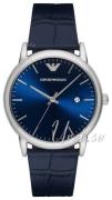 Emporio Armani Herrklocka AR2501 Dress Blå/Läder Ø43 mm