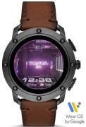 Diesel Herrklocka DZT2032 Gen 5 Axial LCD/Läder Ø48 mm