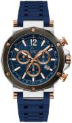 Guess Herrklocka Y53007G7 Collection Blå/Gummi Ø44 mm