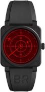 Bell & Ross Herrklocka BR-03-92-RED-RADAR-CERAMIC Br 03-92