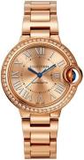 Cartier Damklocka WJBB0077 Ballon Bleu De Roséguldstonad/18 karat